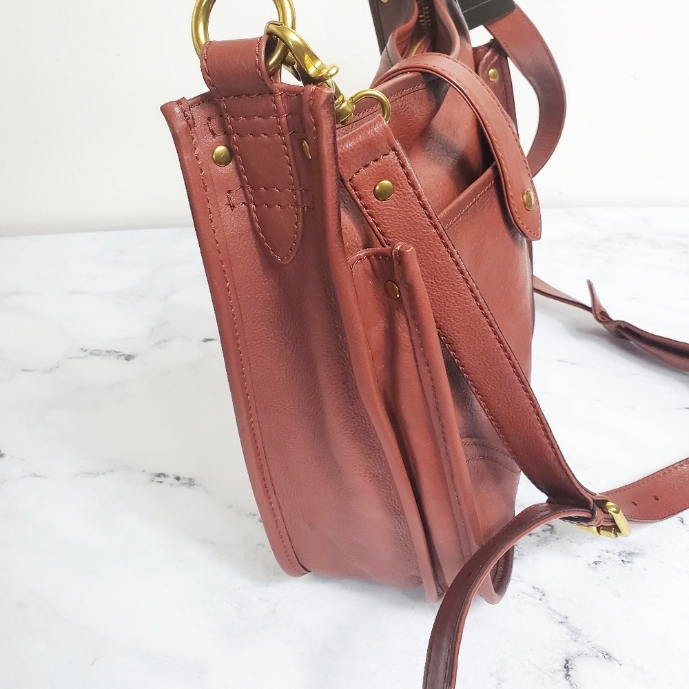 Frye Madison Crossbody Cognac - Picture 3 of 8